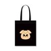 Stray Kids Canvas ECOBAG Canvas Eco Bag_ebl_skz_13 (black/SEUNGMIN)