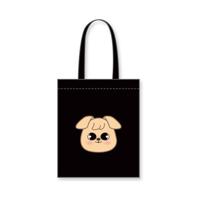 Stray Kids Canvas ECOBAG Canvas Eco Bag_ebl_skz_13 (Black/SEUNGMIN)