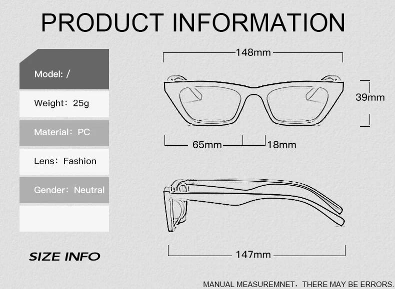 Female Small Frame Square Sunglasses Women Men Luxurious Casual Sun Glasses Mirror Black Rectangle Designer Brand Fashion