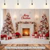 1Pcs Merry Christmas Scene Decoration Background Winter Backdrop Decorations For Photo Studio Photo Booth Christmas Party