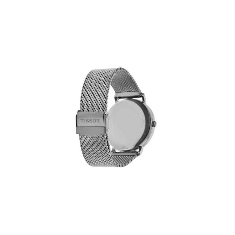 TISSOT Quartz Movement 50 meter Water Resistance Men's Watches Watch Silver Dial Steel Watch Case T143.410.11.011.00