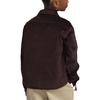 Nike Kids Swoosh Comfortable Soft Loose Versatile Jacket Kids Tops Burgundy Black FZ5388-652