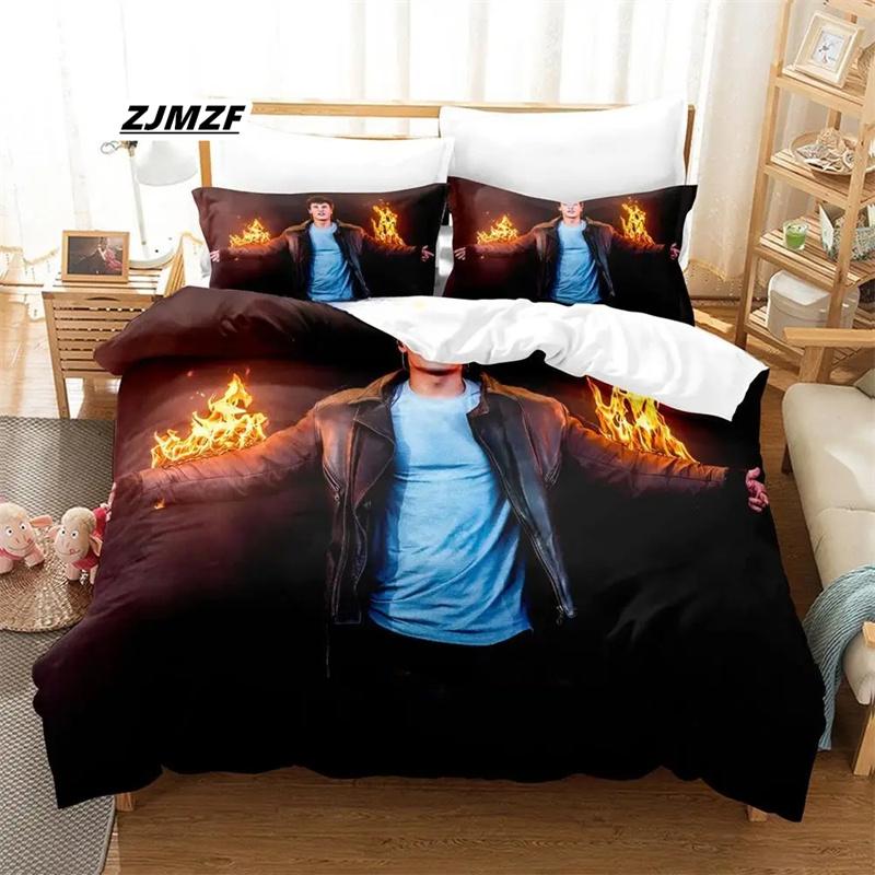 

Wincent Weiss Bedding Set Single Twin Full Queen King Size Bed Set Adult Kid Bedroom Duvetcover Sets 3D Print Anime Bed Sheet 135x200cm