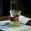 250ML Japanese Style Glass Coffee Mug Walnut Cup Sleeve Glass Cup Glasses Coffeeware Tea Mugs Beer Mug
