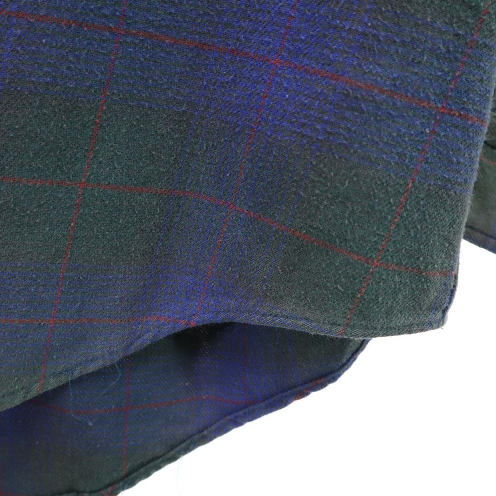 POLO COUNTRY 80s 90s Old Check Long Sleeve Shirt M Blue RALPH LAUREN Men's Used