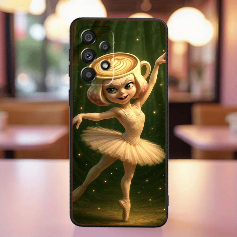 AI Shanhaijing Illustration For Samsung A41 A35 A34 A33 A32 A25 A24 A23 A21s A06 A05 A04 A03 Note 10 20 Ultra 5G Black Case