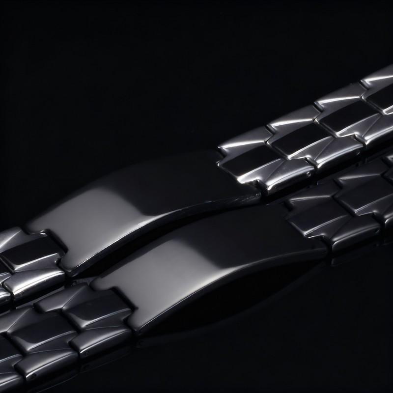 Minimalist Geometric Stainless Steel Bracelet 9mm Unisex Modern Bangle Daily Wear Gift