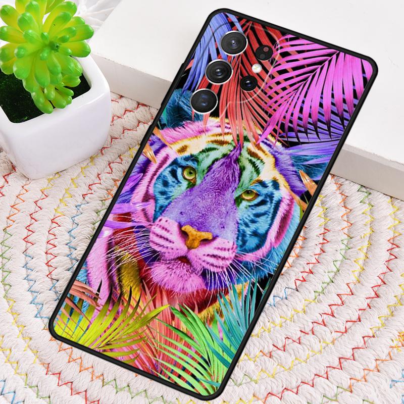 Cool Animal Powerful Tiger Phone Case for Samsung Galaxy Note 10 Pro S26 Ultra S23 S24 FE S25 S21 S22 PLUS Shockproof Cove