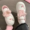 Little White Shoes Female Autumn and Winter 2024 New Fashion Casual Simple All-match Thick Bottom Women Shoes Autumn and Winter