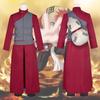 Ninja Sand Ninja Fire Shadow Gaara Cosplay Costume Halloween Anime Gaara Cosplay Outfit In Stock