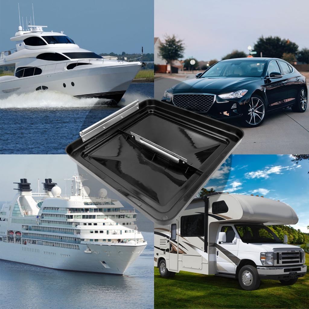 Ersatz-Dachlüfterabdeckung für Wohnmobile, Ventline-Modell vor 2008, 14 Zoll x 14 Zoll Deckenlüfterabdeckung für Campingfahrzeuge