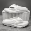 2025 foreign trade EVA cool slippers men's fashion casual platform sandals couple flip-flops non-slip beach shoes tide