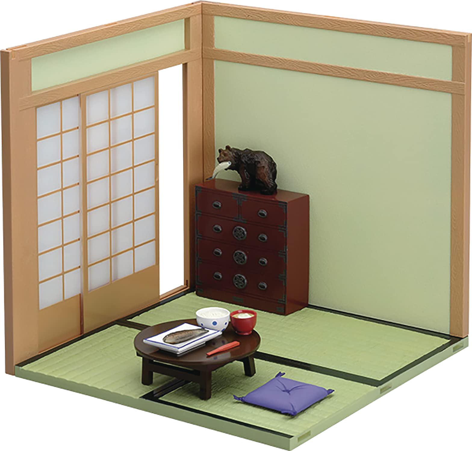 

Набор Нендороид Игровой набор Японская гостиная Обеденный стол АБС ПВХ Диорамный набор для P57558 #02 Набор, Немасштабный и Нендороиды, Переиздание,