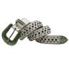 Silver Glitter Rhinestone Waist Belt - Women's Inlaid Full Diamond Fashion Trend