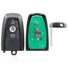 3 Buttons Car Smart Key 433MHz Keyless Remote Car Key Fob with 49 Chip A2C93142101 Fit for Fordde Edge 2017 2018 2019 2020