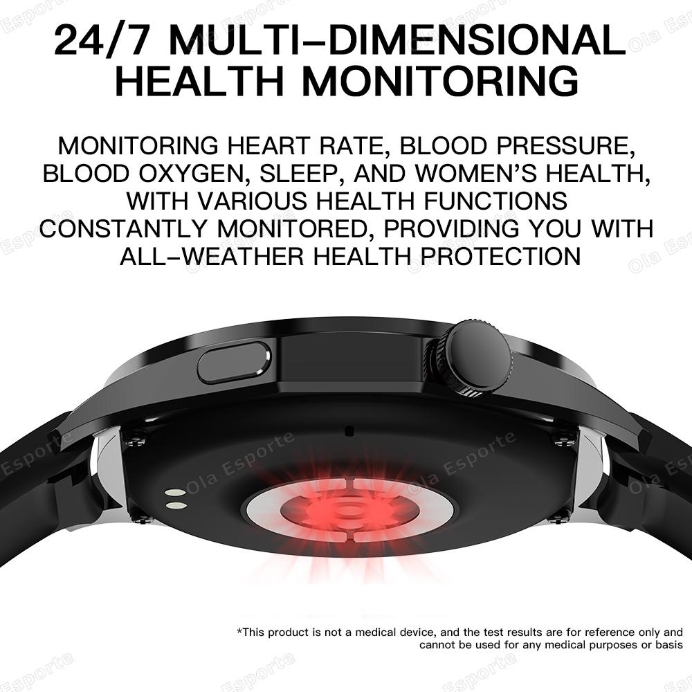 Smart Watch BT Call Health Monitoring Female Menstrual Cycle Reminder SOS GPS Sports Fitness Tracking Smartwatch Men Women