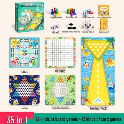 Brangdy Multifunctional Kids' Board Game Set