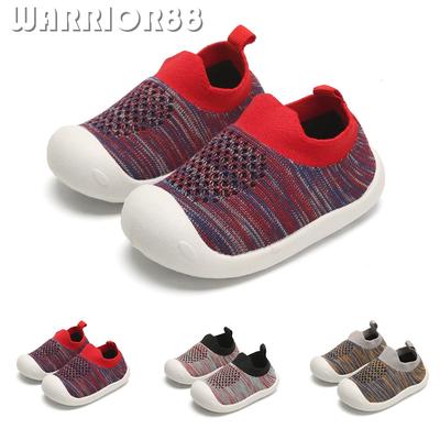 Toddler Infant Kids Baby Girls Boys Striped Mesh Sport Run Sneakers Casual Shoes