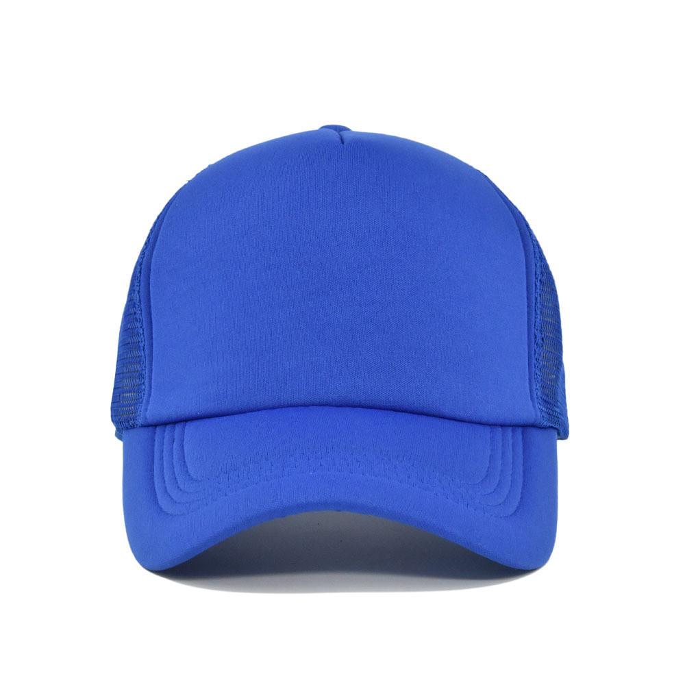 Popular Solid Color Baseball Cap 5 Pieces Duck Tongue Cap Mesh Cap Curved Brim Sun Hat Custom Logo Wholesale
