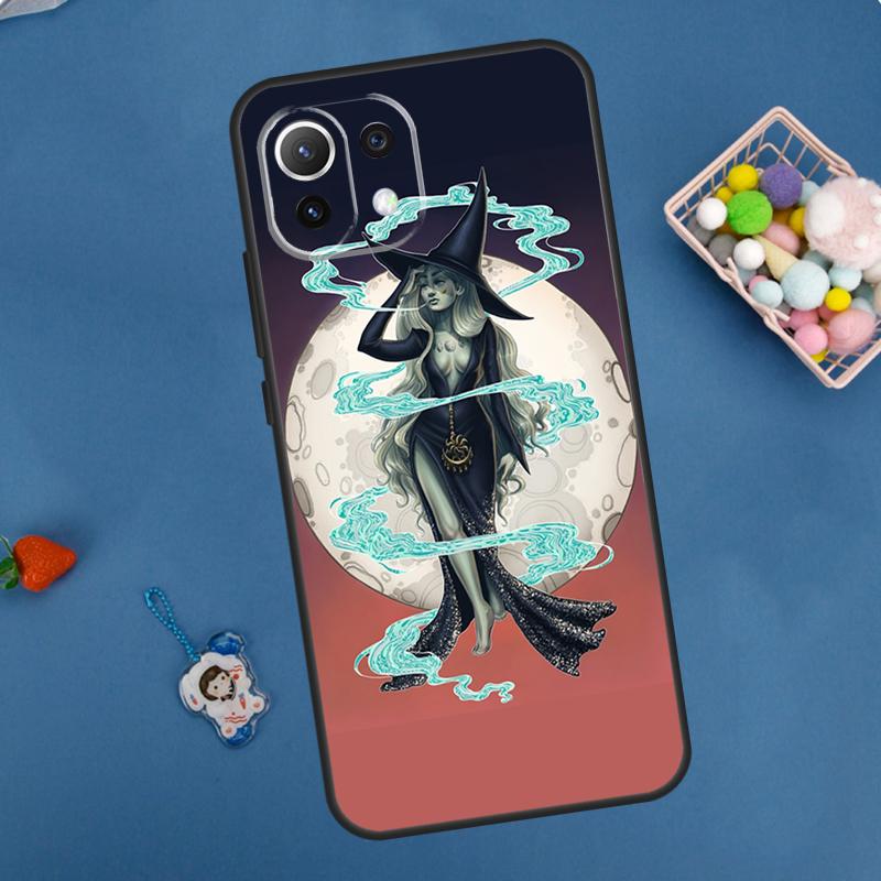 Moon Witch Horror Case For Xiaomi 14 13 15 Ultra 11T 12T 13T 14T Pro POCO X7 Pro X3 X5 F5 F6 M6 X6 Pro Cover