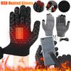 Elektrische USB-Heizhandschuhe Winterhandschuhe Thermisch Touchscreen Thermisch Winddicht Warm Gestrickte Handschuhe Motorrad Fahrradhandschuhe