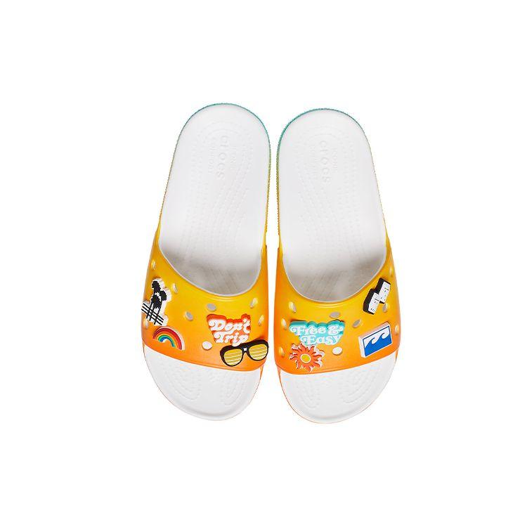 Free & Easy x Crocs Classic Slide Sunset Unisex Sneakers Multi-Color 207672-90H