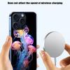 Enchanting Neon Jellyfish Clear Phone Case For Iphone 17 Air 16 Pro Max 15 Pro 14 Plus 17E 16E 11 13 12 Mini Cover Cases Fundas