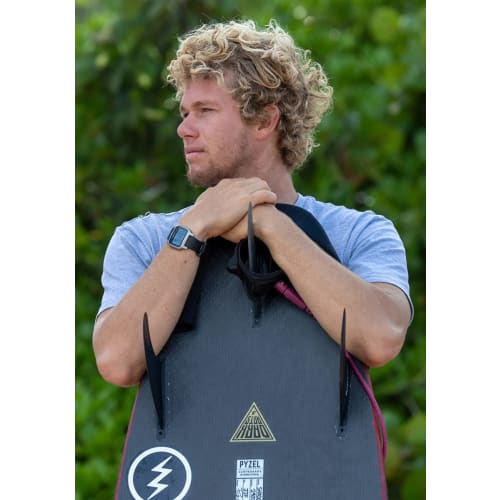 Nixon Heat Watch for Men and Women, Silver, A1320130-00 [Officially Imported]