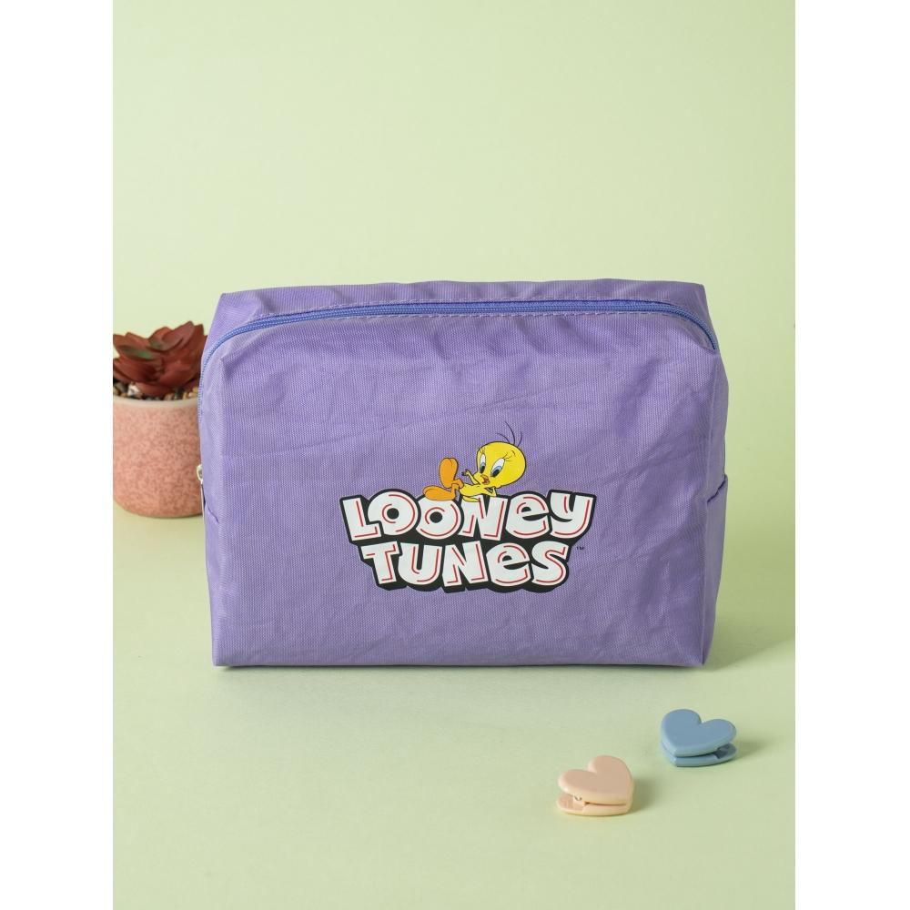 

Daiso LoOney Tunes Tweety One Point Pouch, большой