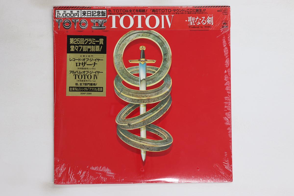 

LP Record - TOTO IV 20AP2280 CBS SONY 1982 Japan Obi Rock Used