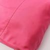 Used PRADA NYLON JACQUARD Tote Bag BR4634 Nylon leather Pink Used Women