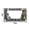 250th Anniversary Commemorative License Plate Frame High-quality Vietnam Veteran Salute Mental License Plate Decorative Frame License Plate Covers