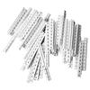 100Pcs Terminal Block Marking Label 91?100 Nylon Easy Cutting Tag Marker Bar Strip for UK10N