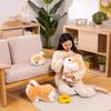 Internet Celebrity New Cute Achai Wolfberry Plush Toy Shiba Dog Doll Children's Birthday Gift Sleeping Doll