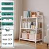 Modern 3-Tier Metal & Wood Ladder Storage Shelf