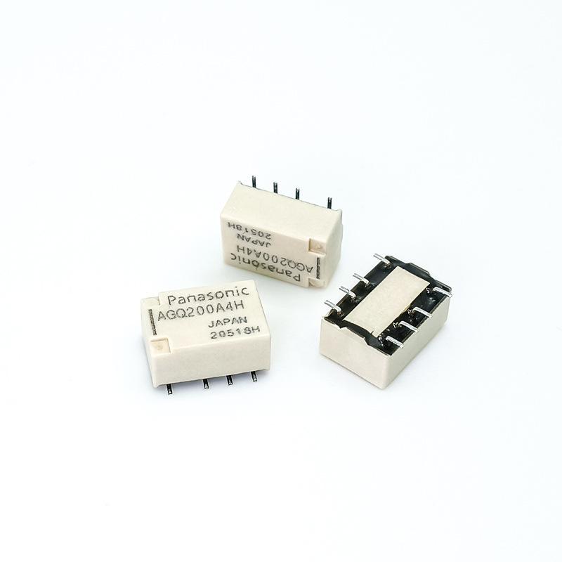 

Panasonic AGQ200A Signal Relay: 8-Pin SMD, 1A (Models AGQ200A4H, AGQ200A12, AGQ200A24). Genuine. AGQ200A12
