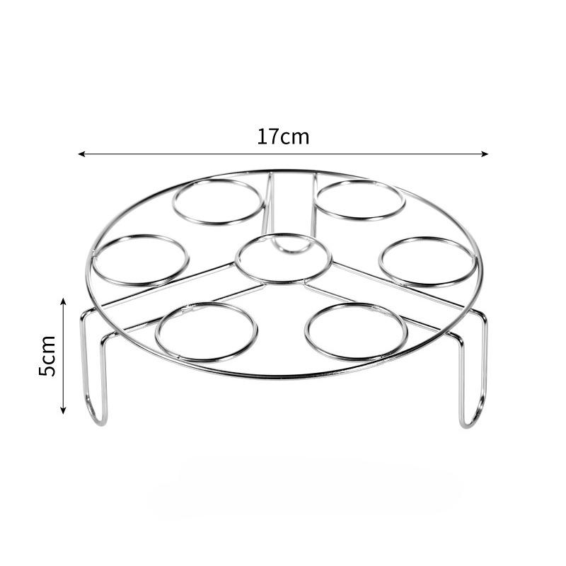 Stackable Egg Steamer Stand Rack Tray Stainless Steel Household Multi-functional Steaming Rack Non-stick Pressure Cooker