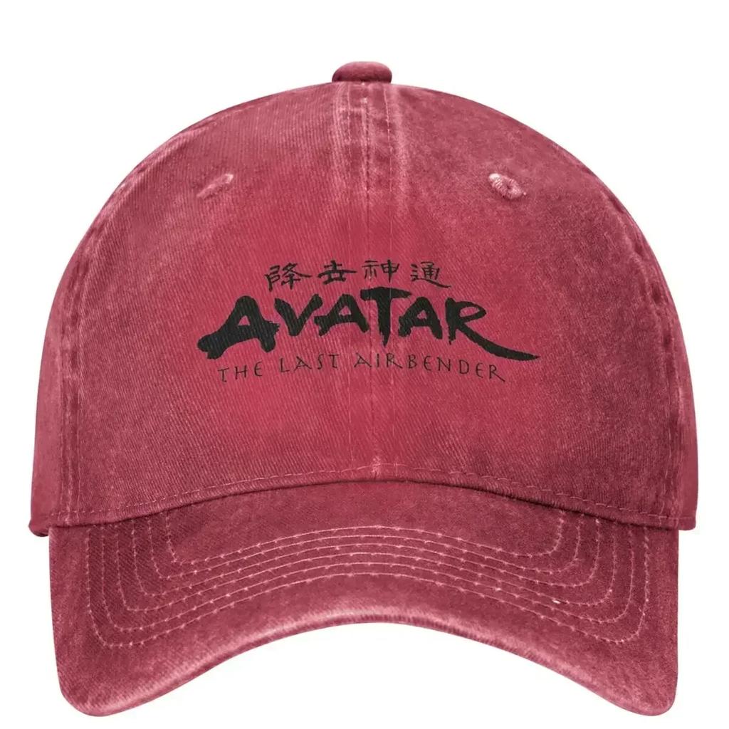 Gorra de Béisbol Merch Avatar El Último Maestro del Aire Vintage Desgastada Lavada Estilo Unisex Sombreros para Entrenamientos