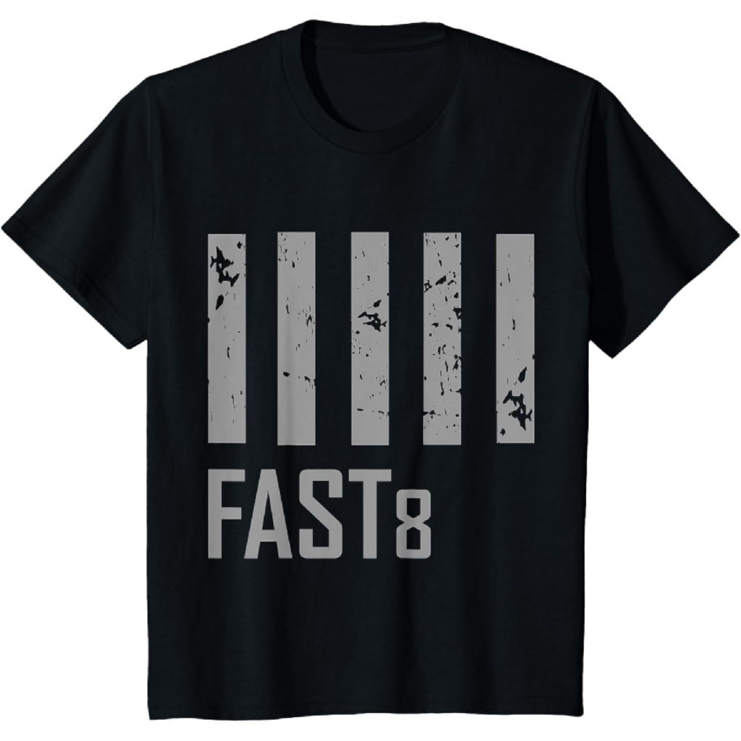 Детская футболка The Fate of the Furious - Мотив пешеходного перехода XXXXXL чёрный