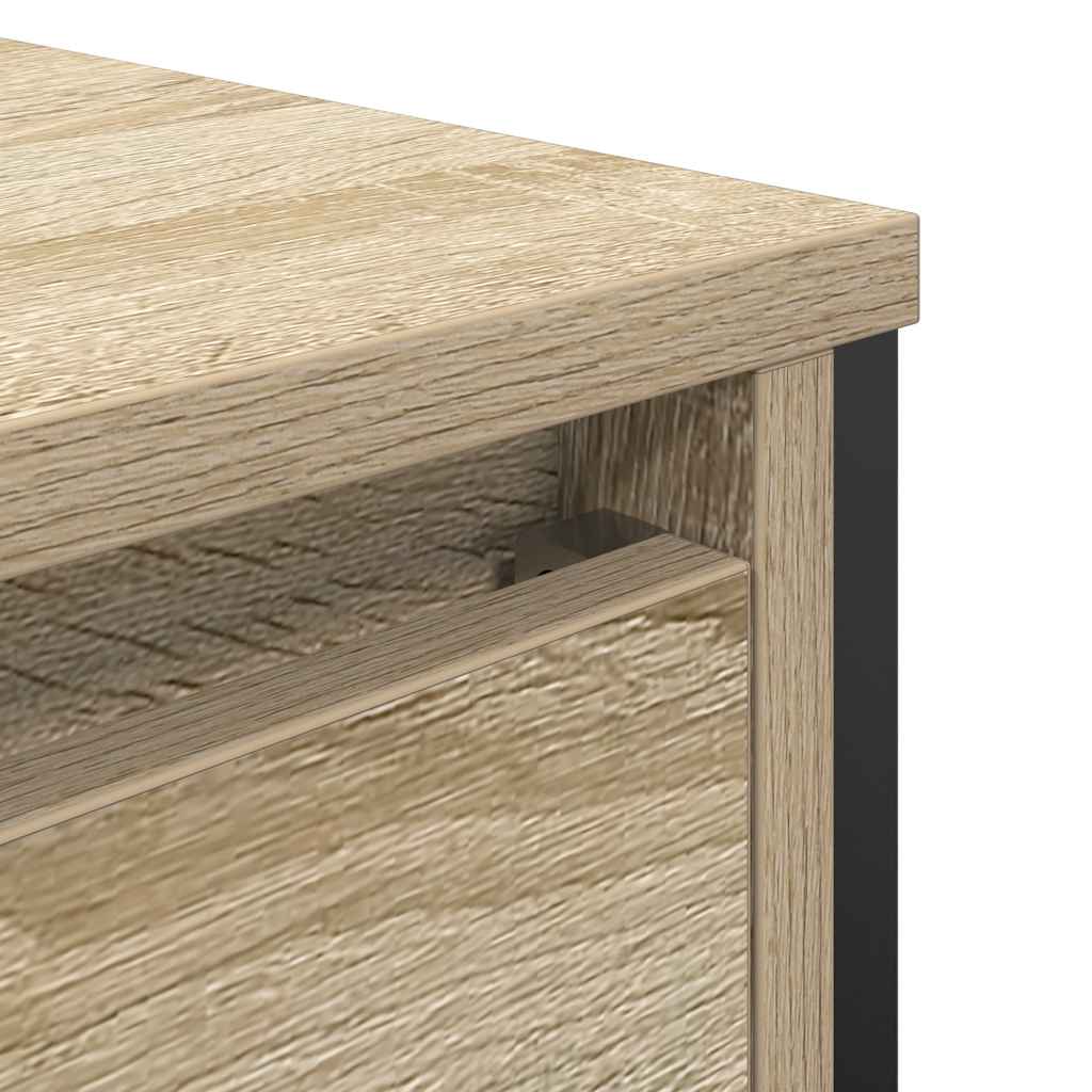 Washbasin Cabinet with Drawers Sonoma Oak