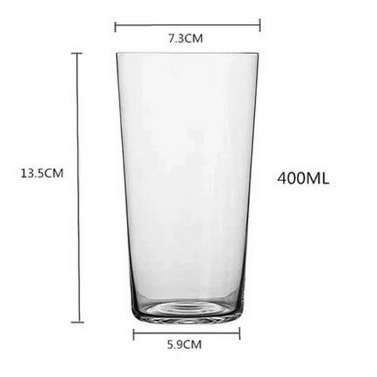 Creative Japanese Thin Collins Glass – Lead-Free Highball Cocktail, Gin, and Tonic Glass