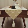 New Simple Stereo Jacquard Wavy Table Runner Simple Home Decor Table Runner Rectangular Living Room Dining Table Cover Towel