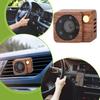 Car Fresheners Long Lasting Fragrance Decoration Wood Speaker Air Outlet Fan Creative Auto Perfume For Auto Interior Living Room