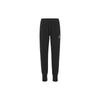 Knitted Sweatpants Women's Black Moderate Straight Fit Pants 10008924-A01