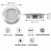 Alloy Recessed Ceiling Light Small Downlight  for RV Boat Caravan Bus Motorhome Interior Lighting
