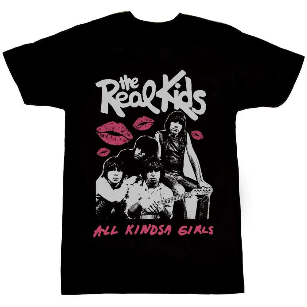 

Vtg Real Kids All Kindsa Girls Cotton Black For Men Women Full Size Shirt TR476 Unisex T-Shirt XXL