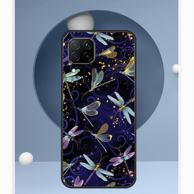 Животное Стрекоза Арт Для Huawei Nova Y91 Y60 Y70 Y72 Y90 Y61 12s 12i 11i 8i 10 9 SE P20 P40 Lite P30 P60 Pro Чехол Huawei Nova 11