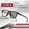 Blue Ray Blocking Anti-Blue Light Reading Glasses Photochromic Optical Eyewear  Office
