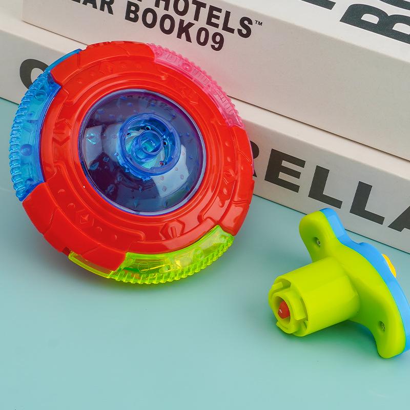 Children's Light-Up Musical Rotating Top Toy for Boys and Girls