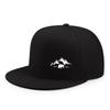 Mountain Bear ESTO Logo Flat Brim Snapback Cap Polyester Casual Outdoor Hat Unisex